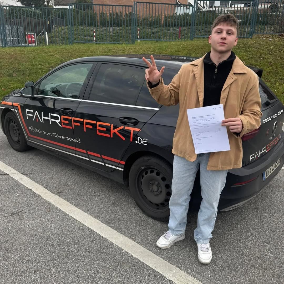 Gino - Erfolgreicher Fahrschüler